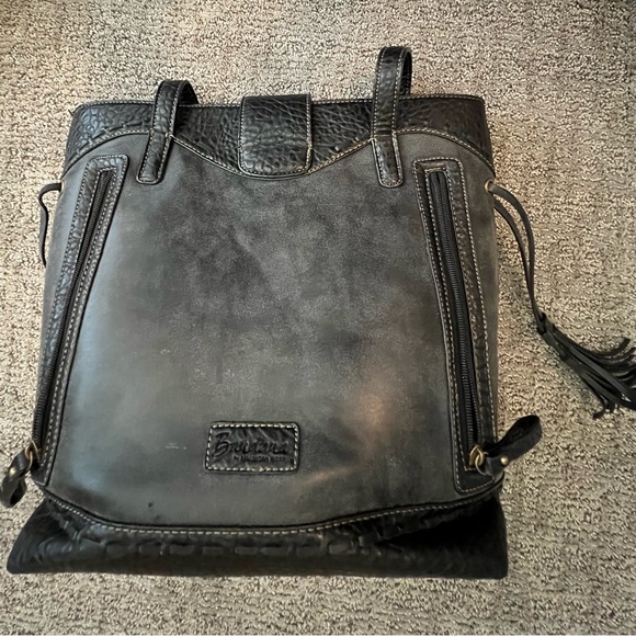 EUC - Bandana by American West Guns & Roses Tote Gray + Black Concealed Carry - Picture 2 of 15